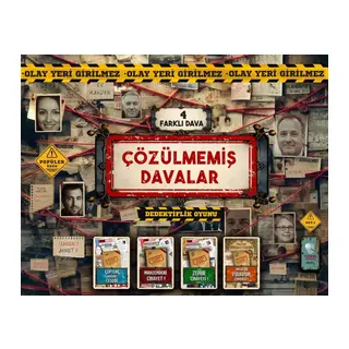 Çözülmemiş Davalar Kutulu Set 1