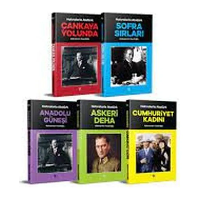 Hatıralarla Atatürk Seti - 5 Kitap Set