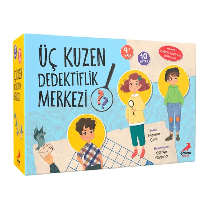Üç Kuzen Dedektiflik Merkezi 10 Kitap Set