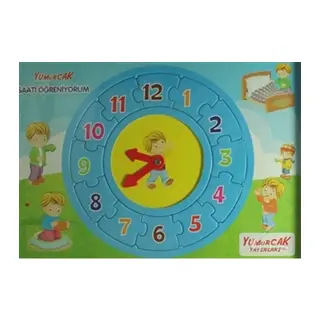 Saati Öğreniyorum (Puzzle)