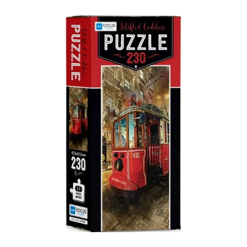 Blue Focus İstiklal Caddesi - Puzzle 230 Parça
