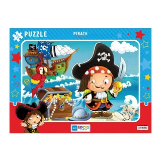 Blue Focus Pirate (Korsan) - Puzzle 72 Parça