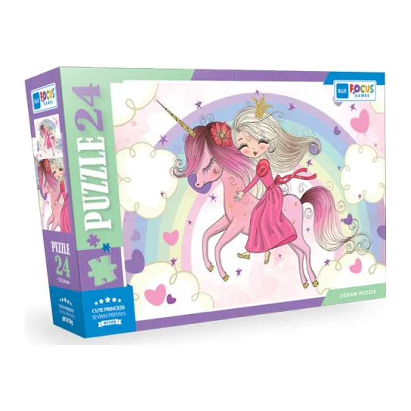 Blue Focus - Cute princess (Sevimli Prenses) - Puzzle 24 Parça