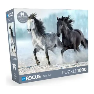 Blue Focus Horses (Atlar) - 1000 Parça