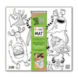 Funny Mat - Sevimli Canavarlar 40x40cm