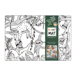Funny Mat - Tembel Hayvanlar 33,5x48cm