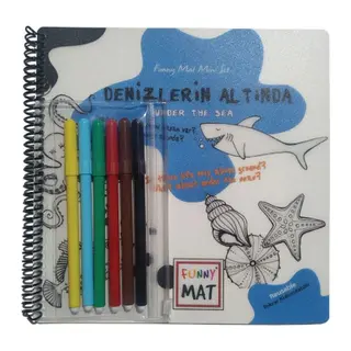 Denizlerin Altında - Funny Mat - Mini Set (Aktivite Seti)