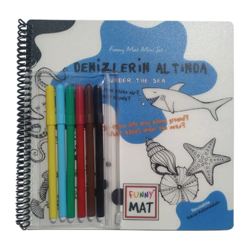 Denizlerin Altında - Funny Mat - Mini Set (Aktivite Seti)