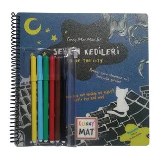 Şehrin Kedileri - Funny Mat Mini Set (Aktivite Seti)