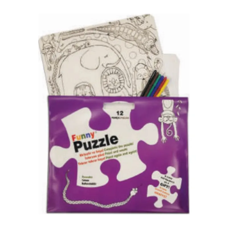 Funny Mat Puzzle - Sevimli Dostlar 30x40cm