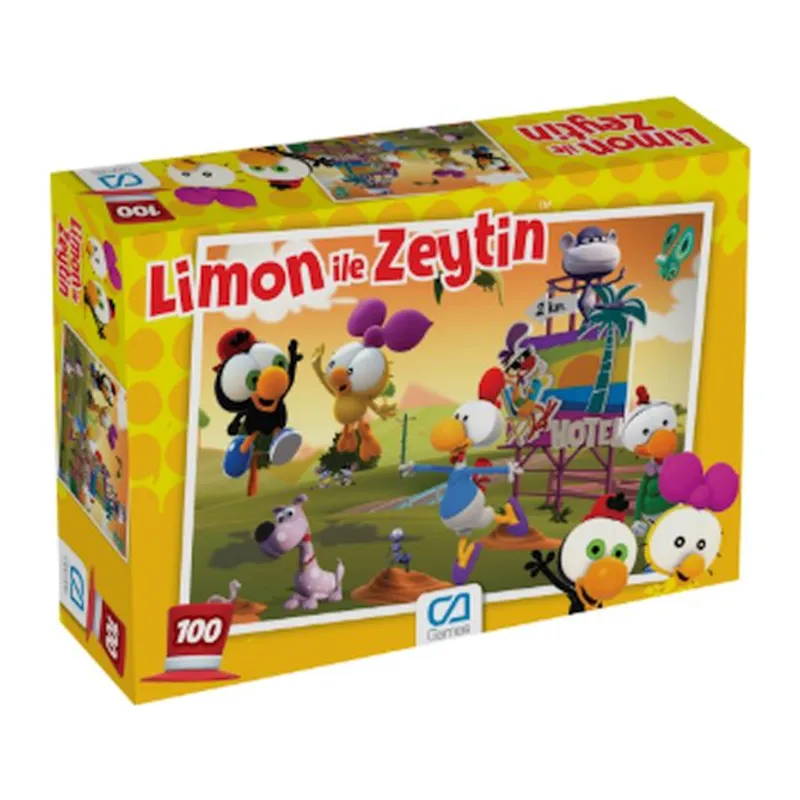 Limon İle Zeytin Puzzle 100