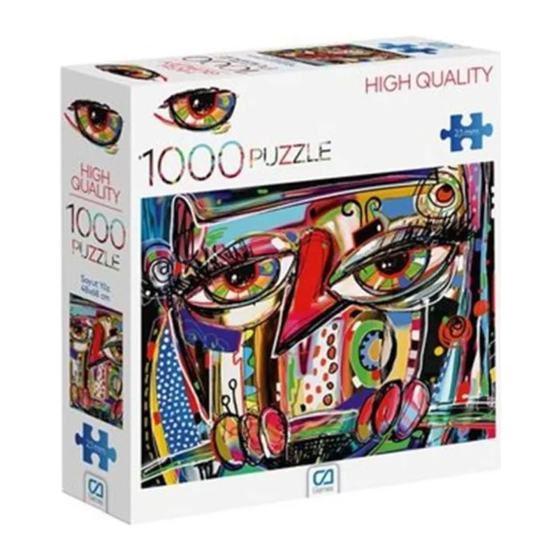 Soyut Yüz Puzzle 1000