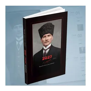 2027 Atatürk Ajandası - Kalpaklı