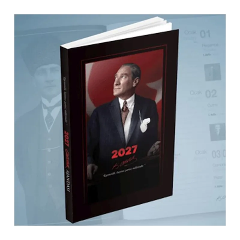 2027 Atatürk Ajandası - İstikbal