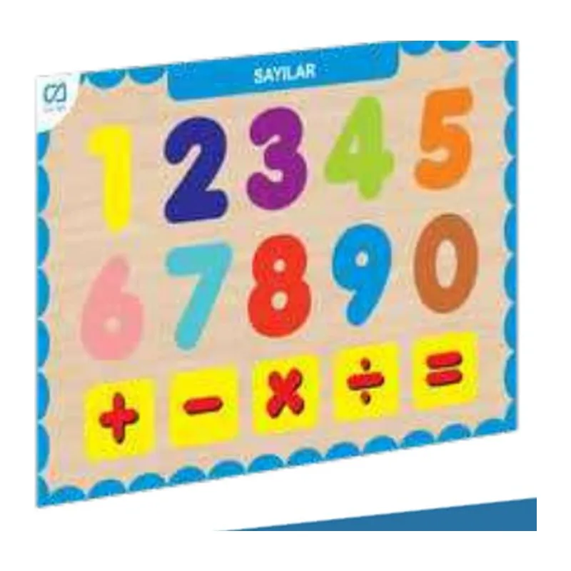 Ahşap Sayılar Eğitici Set