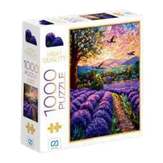 Mor Bahçe Puzzle 1000