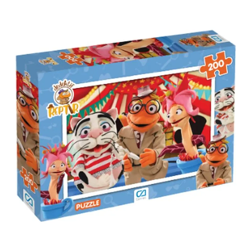 Dedektif Reptır Puzzle 200
