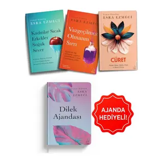 Esra Ezmeci İlişkiler Seti 3 Kitap Dilek Ajanda Hediyeli