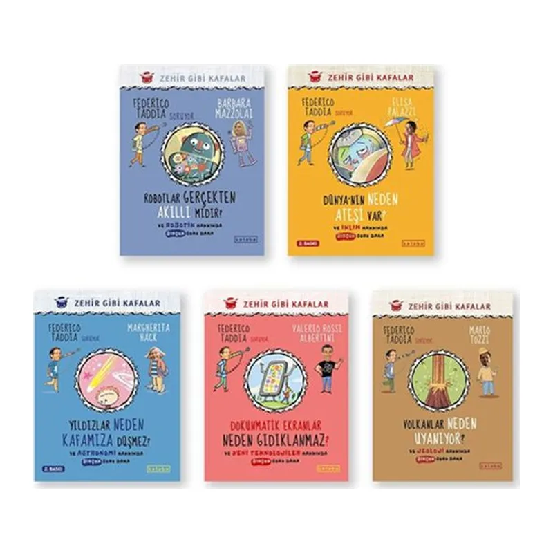 Zehir Gibi Kafalar (5 Kitap)