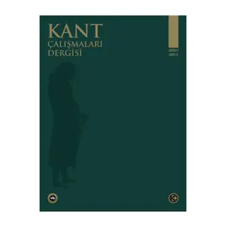 Kant Çalışmaları Dergisi Sayı 5