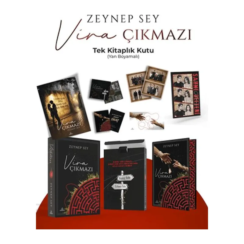 Vira Çıkmazı 1 - Tek Kitaplık Kutu Yan Boyamalı