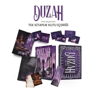 Duzah 3 Şah ve Mat - Tek Kitaplık Kutu Yan Boyamalı