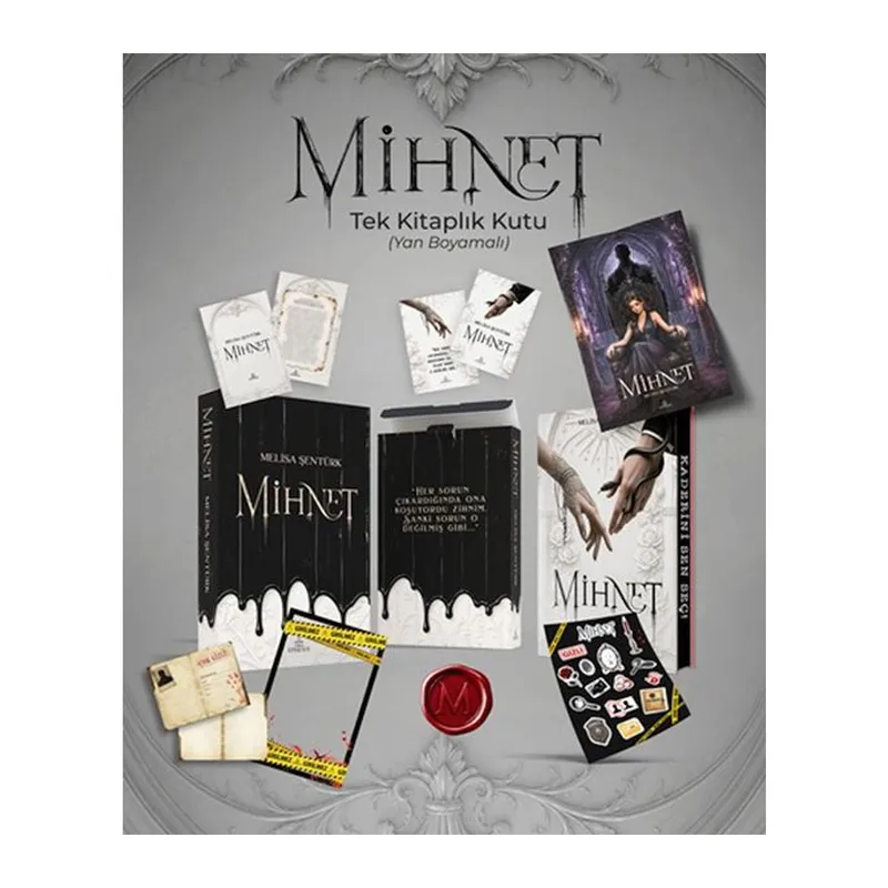 Mihnet – Yan Boyamalı Tek Kitaplık Kutu