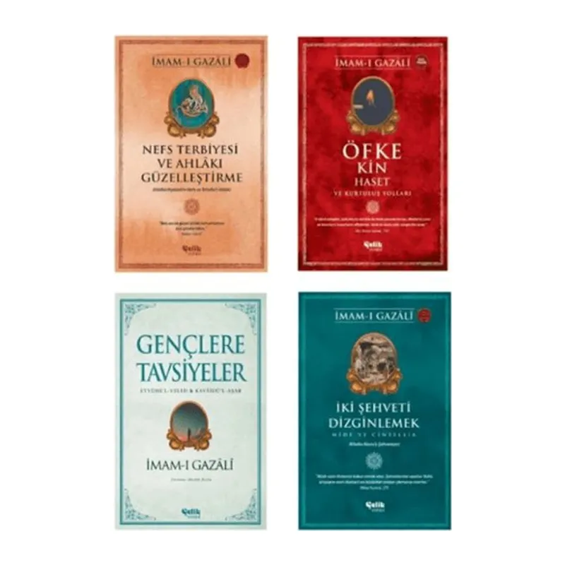 İmam Gazali Nefs Terbiyesi Seti (4 Kitap)