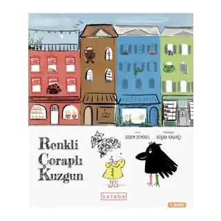 Renkli Çoraplı Kuzgun