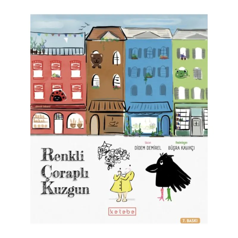 Renkli Çoraplı Kuzgun