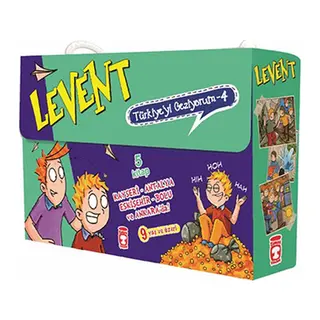 Levent Türkiye'yi Geziyorum - 4 (5 Kitap Takım)