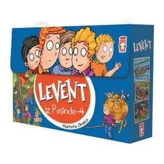Levent İz Peşinde - 04 Set (5 Kitap Takım)