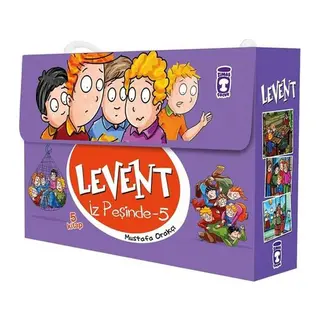 Levent İz Peşinde - 05 Set (5 Kitap Takım)