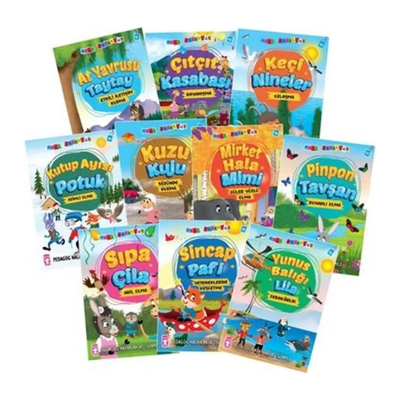 Mini Masallar 5 Seti (10 Kitap Takım)