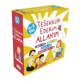 Teşekkür Ederim Allah'ım (4 Kitap Takım)