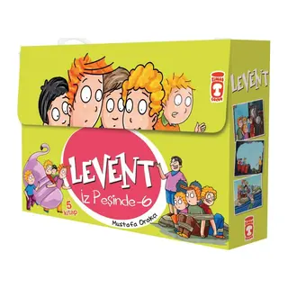 Levent İz Peşinde - 06 Set (5 Kitap Takım)