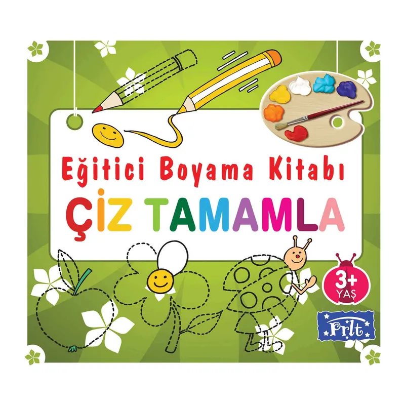 Eğitici Boyama - Kitabı Çiz Tamamla