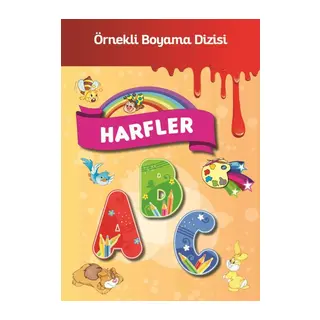 Örnekli Boyama - Harfler