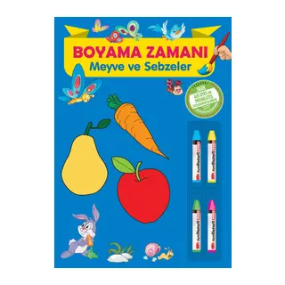 Boyama Zamanı Meyve ve Sebzeler