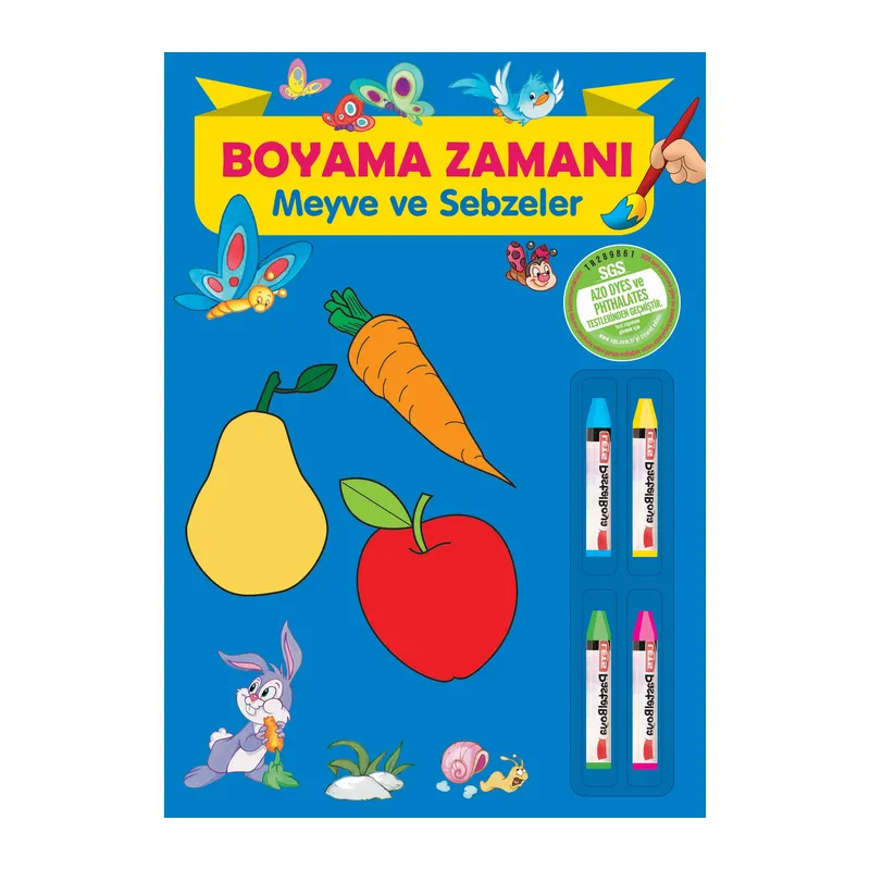 Boyama Zamanı Meyve ve Sebzeler