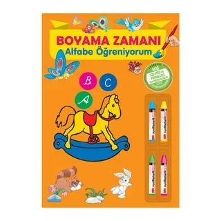 Boyama Zamanı Alfabe Öğreniyorum