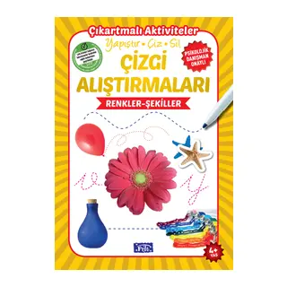 Renkler-Şekiller - Çizgi Alıştırmaları