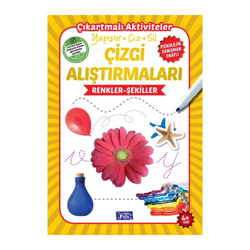 Renkler-Şekiller - Çizgi Alıştırmaları
