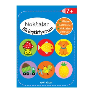 Noktaları Birleştiriyorum - Mavi Kitap +7 Yaş