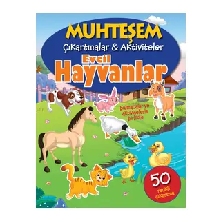 Muhteşem Çıkartmalar ve Aktiviteler - Evcil Hayvanlar
