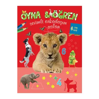Oyna Öğren Sevimli Arkadaşım Aslan 6 Yaş Üstü