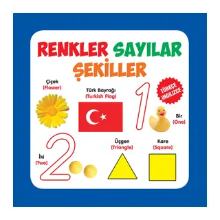 Renkler - Sayılar - Şekiller Türkçe-İngilizce