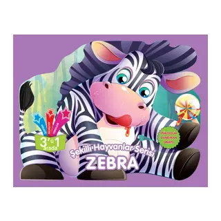 Şekilli Hayvanlar Serisi - Zebra