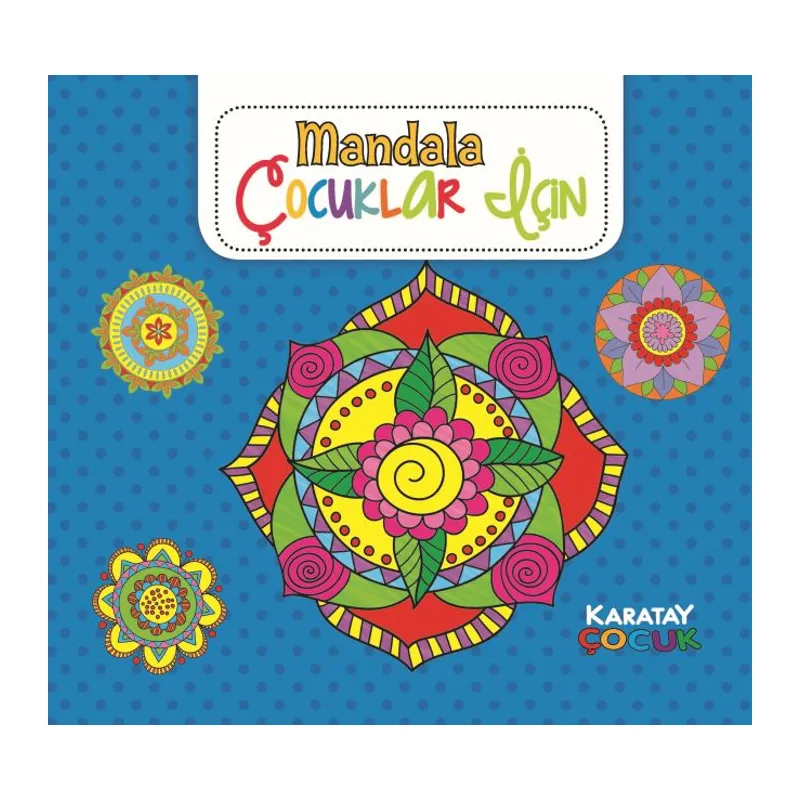 Mandala Çocuklar İçin - Mavi