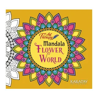 Art Therapy Mandala - Flower World